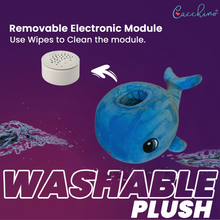 Load image into Gallery viewer, Cacchino's Baby Frankie Blue Soother Sleep Aid & Night Light Sound Machine with a Smart Cry Sensor and White noise