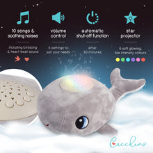 Load image into Gallery viewer, Cacchino's Ben Baby Soother Sleep Aid & Night Light Sound Machine (Not Cry Activated)