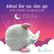 Load image into Gallery viewer, Cacchino's Baby Taylor Pink Soother Sleep Aid & Night Light Sound Machine with Cry Sensor and White noise