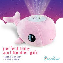 Load image into Gallery viewer, Cacchino's Baby Taylor Pink Soother Sleep Aid & Night Light Sound Machine with Cry Sensor and White noise
