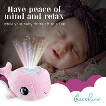 Load image into Gallery viewer, Cacchino&#39;s Baby Taylor Pink Soother Sleep Aid &amp; Night Light Sound Machine with Cry Sensor and White noise